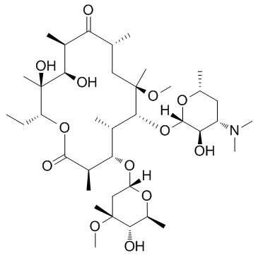 CAS:81103-11-9  Clarithromycin	克拉霉素