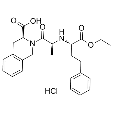 CAS:82586-55-8  Quinapril HCl	盐酸喹那普利