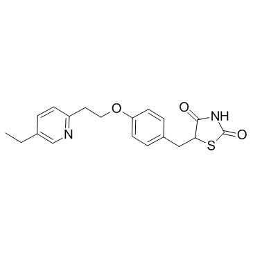 CAS:111025-46-8  Pioglitazone	匹格列酮