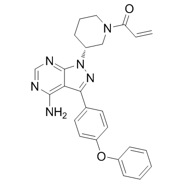 CAS:936563-96-1  Ibrutinib (PCI-32765)	依鲁替尼