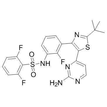 CAS:1195765-45-7  Dabrafenib (GSK2118436)	达拉菲尼