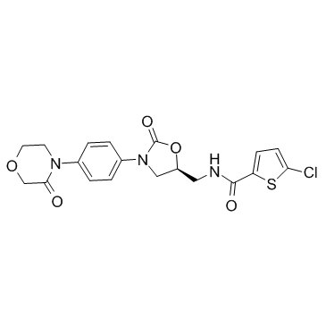 CAS:366789-02-8  Rivaroxaban  	利伐沙班