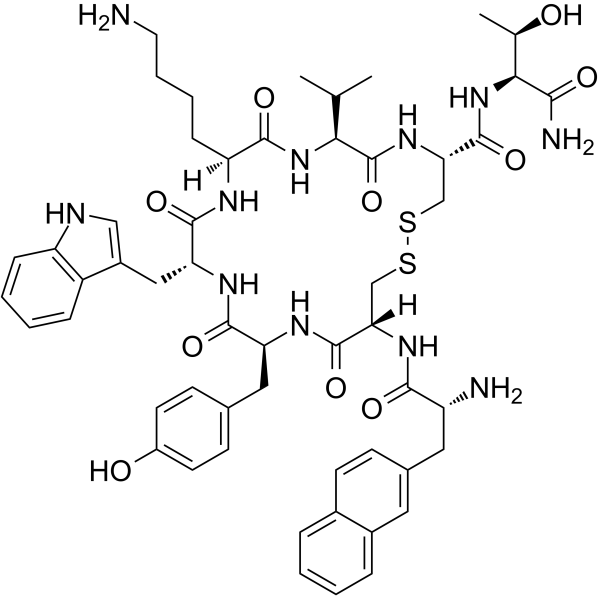 CAS:108736-35-2  Lanreotide   兰瑞肽
