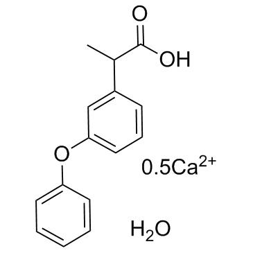 CAS:71720-56-4  Fenoprofen calcium hydrate	非诺洛芬钙二水合物