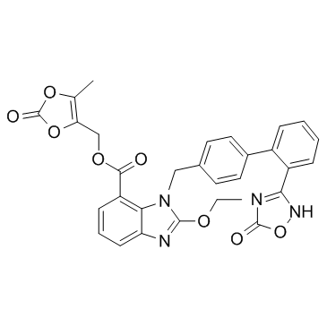 CAS:863031-21-4  Azilsartan Medoxomil	阿齐沙坦奥美沙坦酯