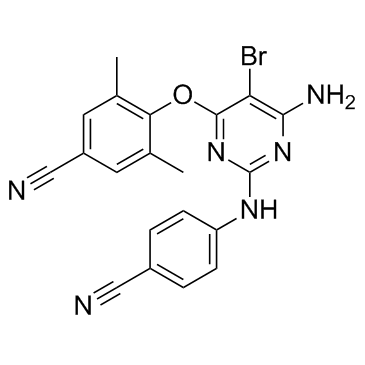 CAS:269055-15-4  Etravirine (TMC125)	依曲韦林