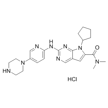 CAS:1211443-80-9  Ribociclib hydrochloride	LEE011盐酸盐