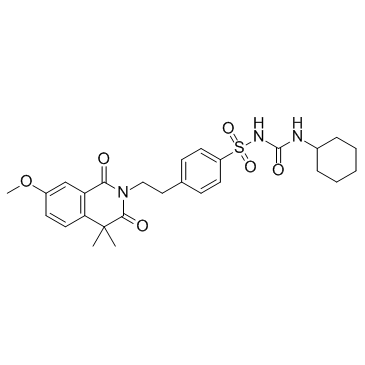 CAS:33342-05-1  Gliquidone	格列喹酮