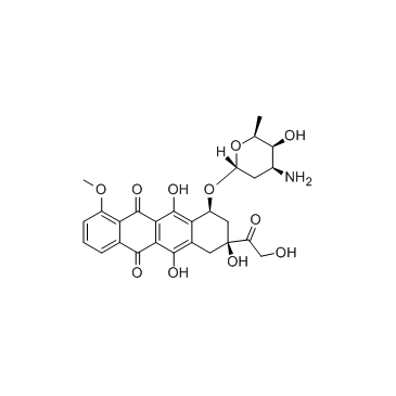 CAS:23214-92-8  Doxorubicin	阿霉素
