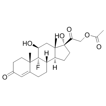 CAS:514-36-3  Fludrocortisone acetate  醋酸氟氢可的松
