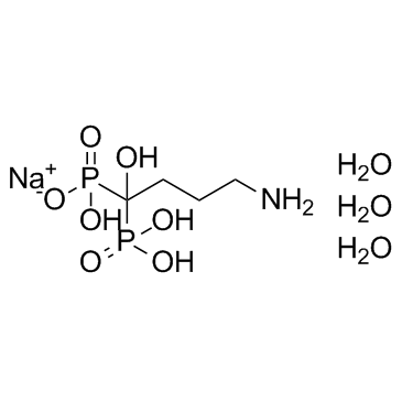CAS:121268-17-5  Alendronate sodium trihydrate	阿仑膦酸钠