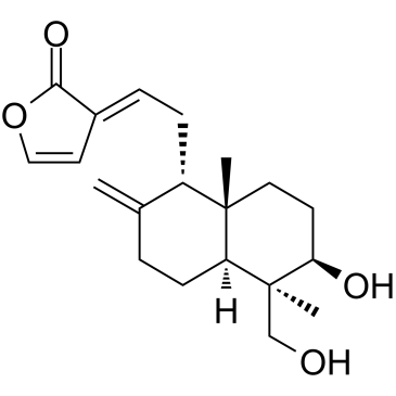 CAS:134418-28-3  Dehydroandrographolide	脱水穿心莲内酯