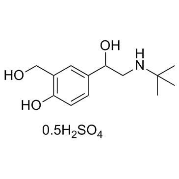 CAS:51022-70-9  Salbutamol Sulfate	  硫酸沙丁胺醇