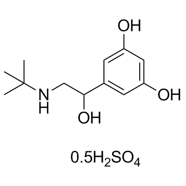CAS:23031-32-5  Terbutaline Sulfate	硫酸叔丁宁按