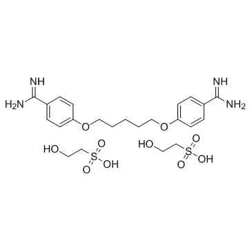 CAS:140-64-7  Pentamidine isethionate	羟乙磺酸喷他脒