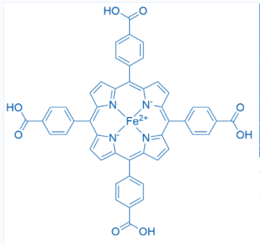 四对苯甲酸卟啉铁(II)
