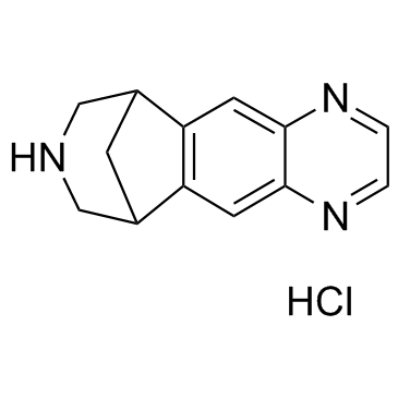 CAS:230615-23-3	Varenicline (Hydrochloride)	盐酸伐尼克兰  线路优化 