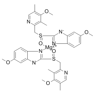 CAS:161973-10-0	Esomeprazole magnesium	埃索美拉唑镁   工艺放大