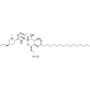 CAS:25507-04-4	Clindamycin palmitate (hydrochloride)	棕榈氯林可霉素盐酸盐    原料药供应