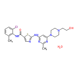 CAS:863127-77-9	Dasatinib (monohydrate)	达沙替尼(一水合物)  批量生产  