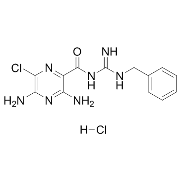 CAS:161804-20-2	Benzamil (hydrochloride)	  苯扎米尔盐酸盐    中试供应