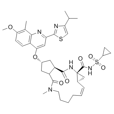 CAS:923604-59-5	Simeprevir	司美匹韦    原料药研发