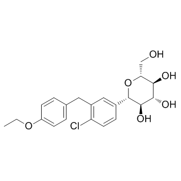 CAS:461432-26-8	Dapagliflozin	达格列净  药物分子开发 