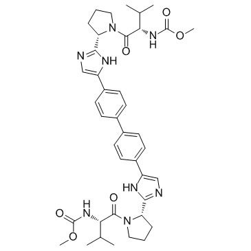 CAS:1009119-64-5	Daclatasvir	达卡他韦  药物分子开发  