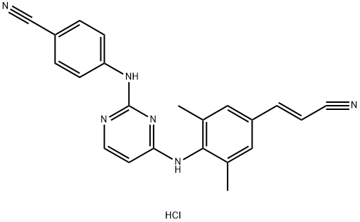 CAS:700361-47-3	Rilpivirine (hydrochloride)	利匹韦林盐酸盐  原研药中间体供应 