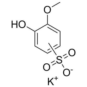 CAS:1321-14-8	Sulfogaiacol	愈创木酚磺酸钾    批量生产