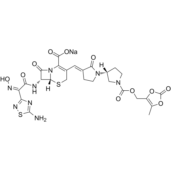 CAS:252188-71-9	Ceftobiprole medocaril (sodium)	头孢比普酯钠盐  批量合成   