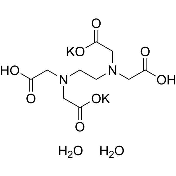 CAS:25102-12-9	EDTA (dipotassium dihydrate)	乙二胺四乙酸钾    公斤级