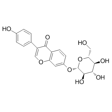 CAS:552-66-9	Daidzin	豆苷    化合物合成