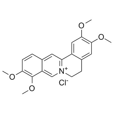 CAS:10605-02-4	Palmatine (chloride)	   盐酸巴马汀     大包装