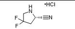 869489-04-3      (S)-4,4-Difluoropyrrolidine-2-carbonitrile hydrochloride      中间体分子