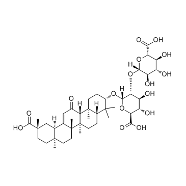CAS:1405-86-3	Glycyrrhizic acid	甘草酸     工艺放大