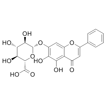 CAS:21967-41-9	Baicalin	黄芩苷    路线研究