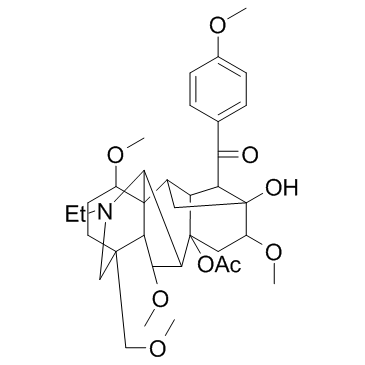 CAS:107668-79-1	Bulleyaconitine A	草乌甲素    工艺优化