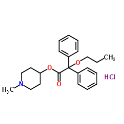 CAS:54556-98-8	Propiverine (hydrochloride)	盐酸丙哌维林  中试供应 