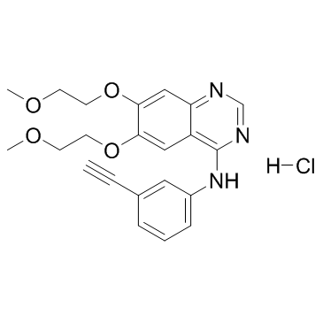 CAS:183319-69-9	Erlotinib (Hydrochloride)	盐酸埃罗替尼   原研药中间体供应