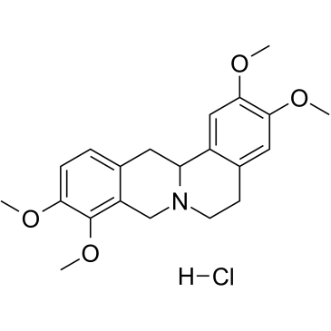 CAS:6024-85-7	Tetrahydropalmatine (hydrochloride)	   延胡索乙素盐酸盐     新药中间体KG级