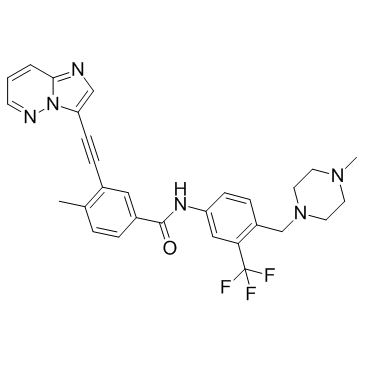 CAS:943319-70-8	Ponatinib	帕纳替尼  原料药研发