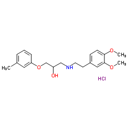 CAS:42864-78-8	Bevantolol (hydrochloride)	盐酸贝凡洛尔    原研药中间体供应  