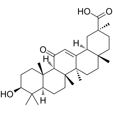 CAS:1449-05-4	18α-Glycyrrhetinic acid	18α-甘草次酸   中间体生产
