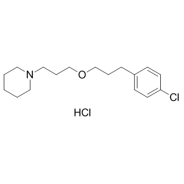 CAS:903576-44-3	Pitolisant (hydrochloride)   1-[3-[3-(4-氯丙基)丙氧基]丙基]-哌啶盐酸盐   公斤级  