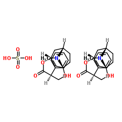 CAS:620-61-1	L-Hyoscyamine (sulfate)	莨菪碱硫酸盐     线路优化