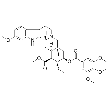 CAS:50-55-5	Reserpine	    利血平     化合物优化
