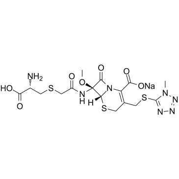 CAS:75498-96-3	Cefminox (sodium)	头孢米诺钠  新药中间体中试 