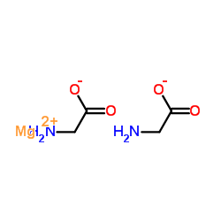 CAS:14783-68-7	Magnesium glycinate	甘氨酸镁  药物分子开发