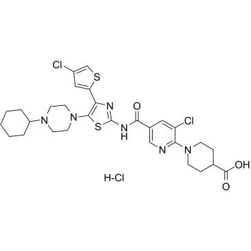 CAS:570403-17-7	Avatrombopag (hydrochloride)	    原研药中间体供应  